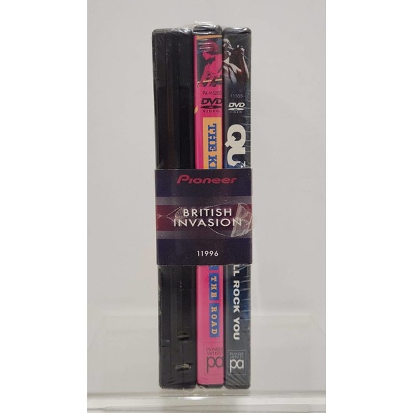 British Invasion DVD Pack - Genesis Double DVD, The Kinks, Queen New! Rare - Picture 3 of 5